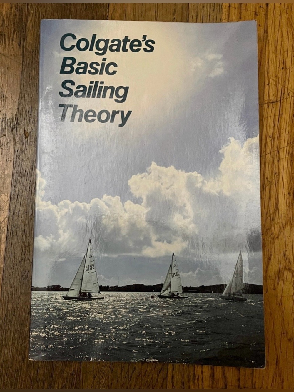 Colgate's Basic Sailing Theory Vintage Paperback Book with Seaside Cover